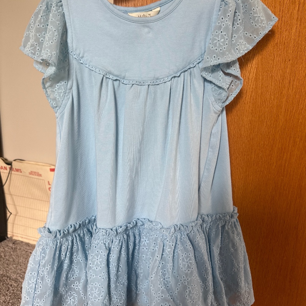 Matilda Jane Blue Lace Girls Dress
